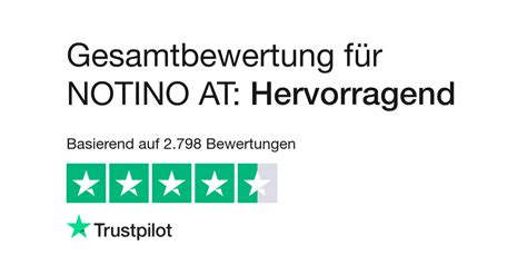 Bewertungen zu notino.de 